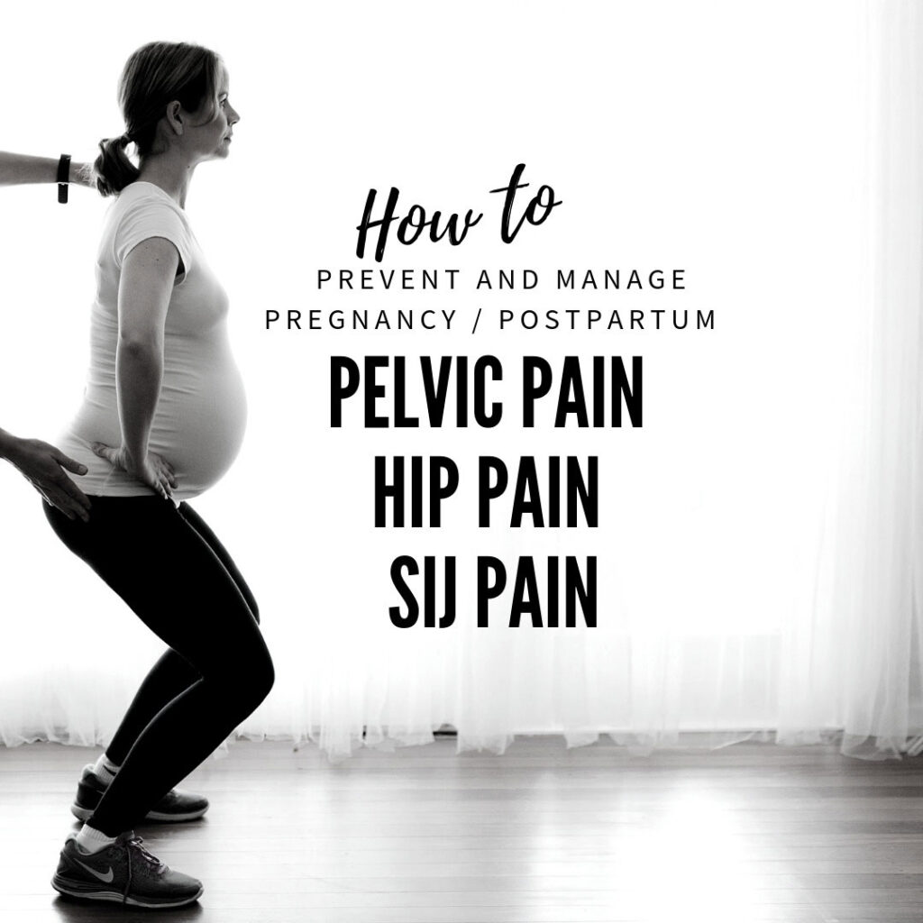 how to prevent pelvic girdle pain?