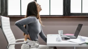 Back pain from sitting