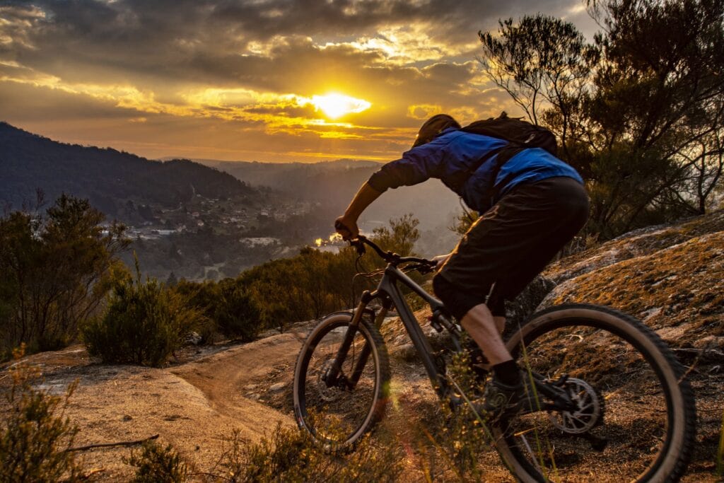 Mountain cycling effect on bone health