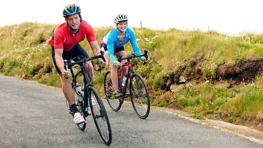 Low bone density from cycling