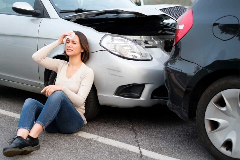 Physical impact after a car accident