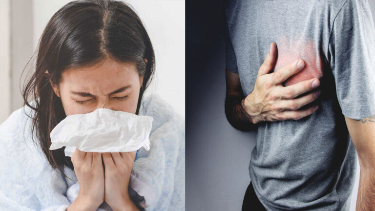 Flu symptoms and Heart Health